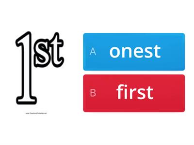 Ordinal numbers