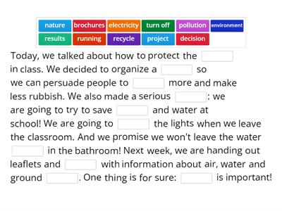 Unit 5, Ready for action - 5th grade