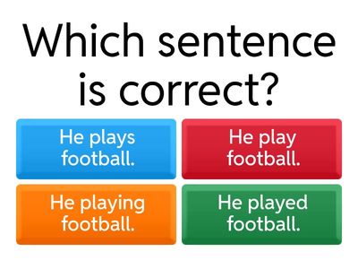 English Grammar Quiz