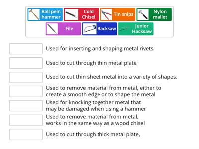 Cutting & Shaping Tools