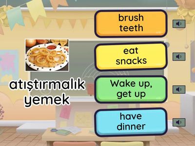 Daily Routines VOCABULARY