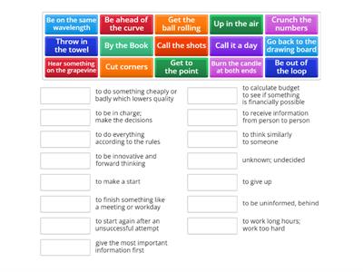 15 Business English Idioms 