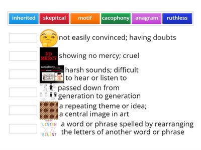 10th Grade Vocabulary Unit 4
