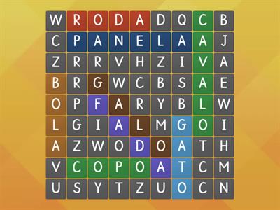 CAÇA-PALAVRAS - PALAVRAS SIMPLES