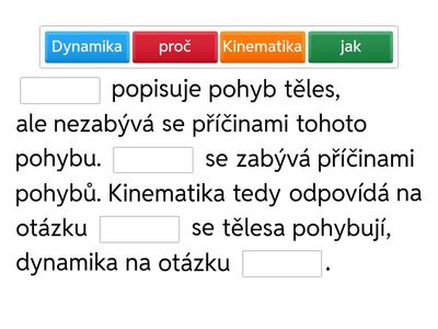 Mechanika hmotného bodu