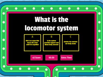  locomotor system