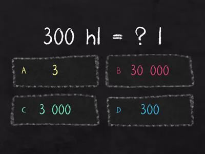 Převody jednotek objemu