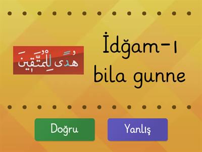 İdğam-ı bila gunne ve tekrar