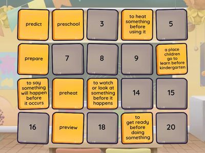  Prefix "pre" and "re"