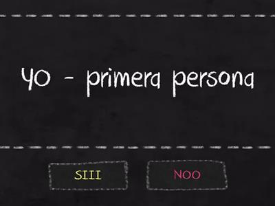 PERSONAS GRAMATICALES