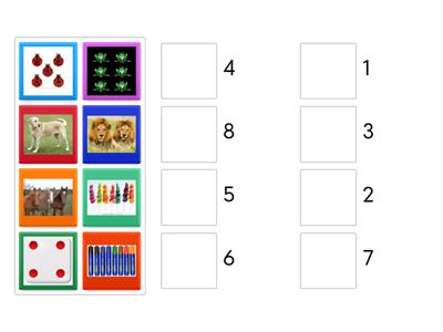 early numeracy (using match up)