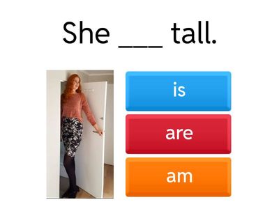 Verb to be affirmative