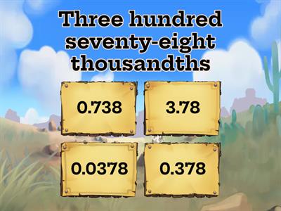 Decimal Names in Word Form