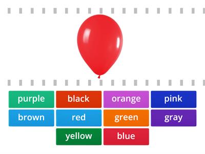 Colored Balloons