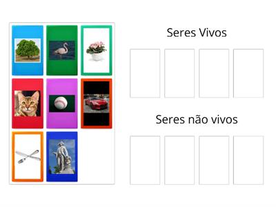 Seres vivos e não vivos