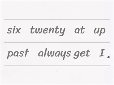 Adverbs of Frequency and Expressions of Time