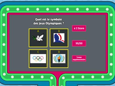 Quiz Jeux Olympiques