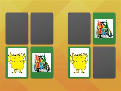  Wordwall Memory mostro delle emozioni