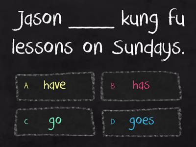 P2b time + present tense