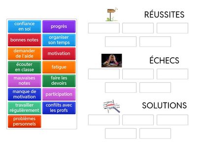 Réussites et échecs scolaires (clasa 9)