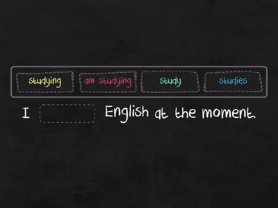 PRESENT SIMPLE / PRESENT CONTINUOUS 