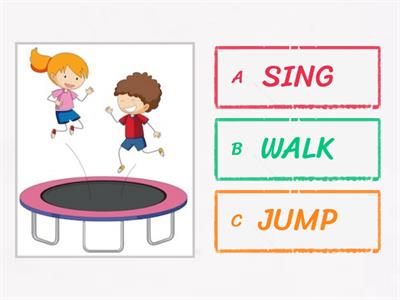 ACTION VERBS - QUIZ