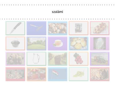 kép- fogalom párosítás képcsomaghoz 1.