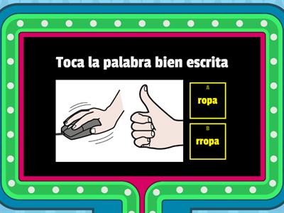 ORTOGRAFÍA R  RR
