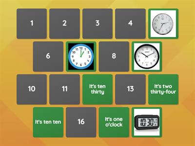 Hours - Memory game