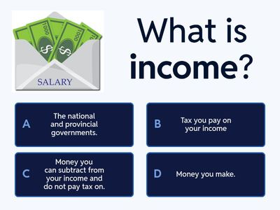 Canadian income tax: Quiz