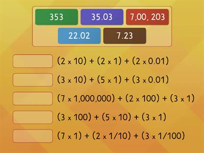 Expanded Notation (Decimals)