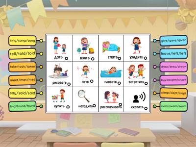 непр глаголы часть 2