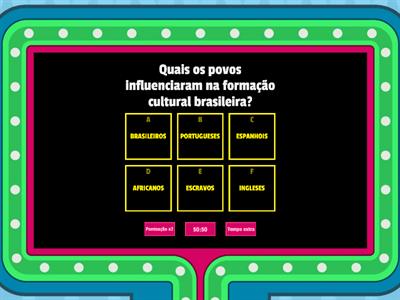 QUIZ CULTURA AFRO-BRASILEIRA