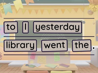 EIKEN Level pre-2 (Unjumble)