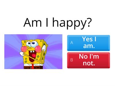 Verb to be - Short answers