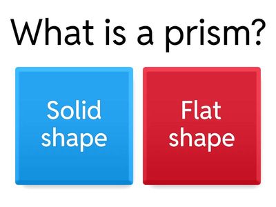 Prisms and Pyramids Basics