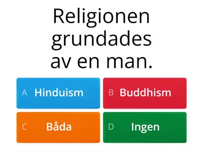 Re. 7 Hinduism vs buddhism