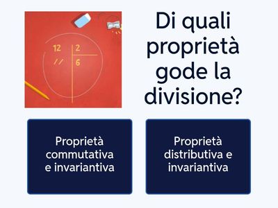 Proprietà delle operazioni 