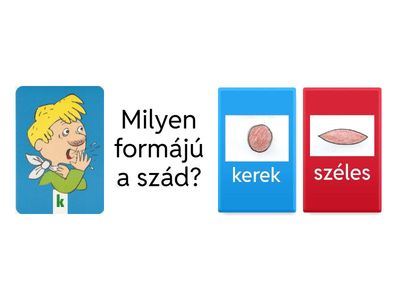 K hang helyes képzése 