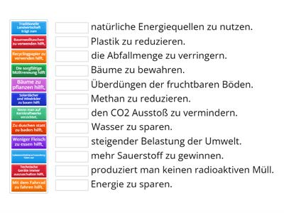 DaZ B1/B2 Umweltschutz (Vokabeln) Kopie