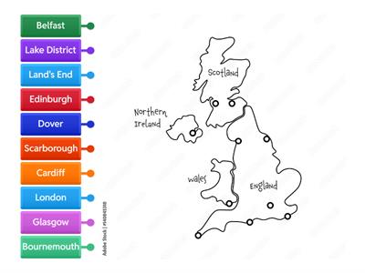 KS3 UK map marking