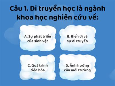  KHTN 9- SINH HỌC 