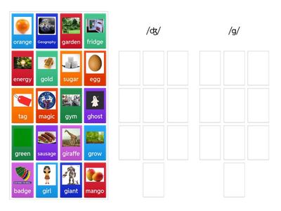 Reading g (/ʤ/ or /g/)