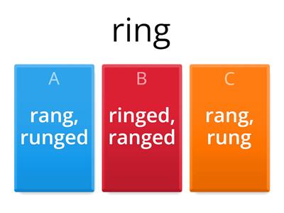 Access 6 Bayern  / U6 - 7th Irregular verbs
