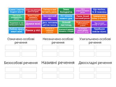  Односкладні речення