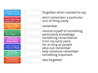 Memory Idioms - Roadmap B2_p.158