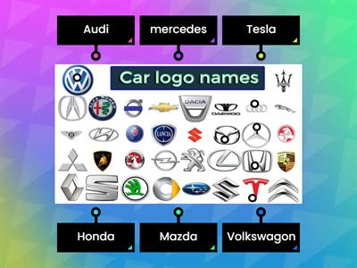 Car logos name resource