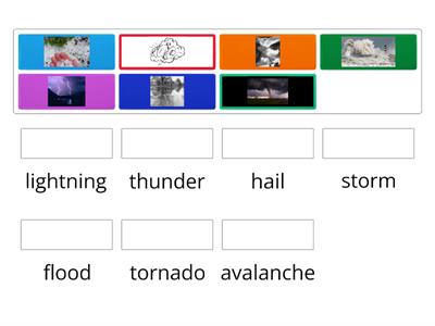 Natural disasters 4th grade