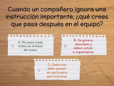 1ra Evaluación Integral de Madurez Emocional y Conducta Laboral 