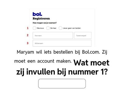 Online een formulier invullen